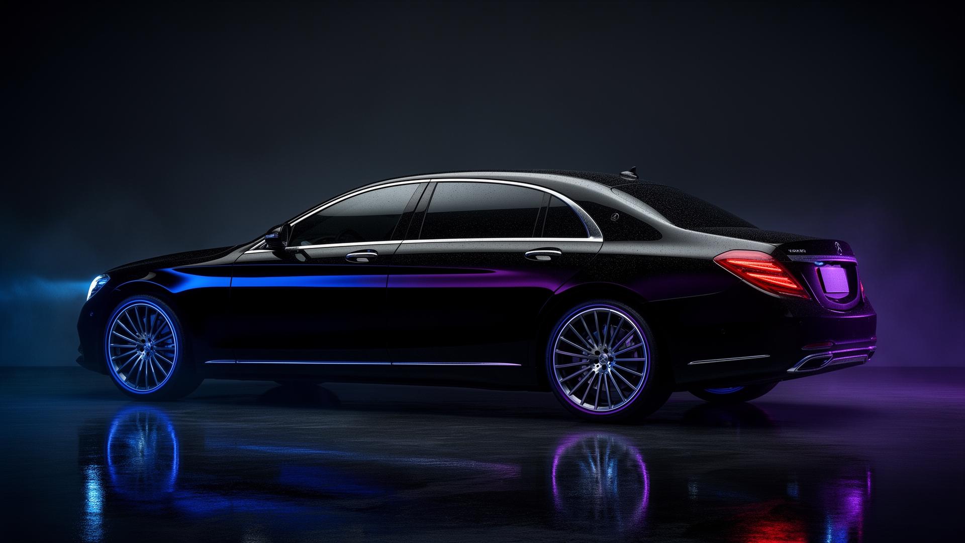 Premium tinted luxury sedan by Shade Tints in Alaska